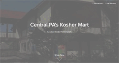 Desktop Screenshot of centralpaskoshermart.com